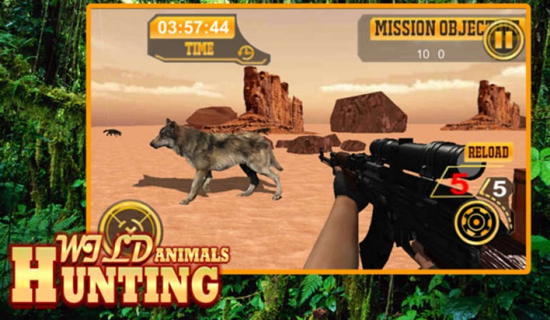 لعبة الصيد «Animal Wild Hunting» للهواتف الذكية