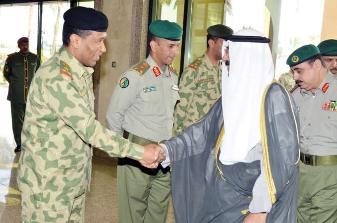 ترحيب بالشيخ مشعل الاحمد ﻿