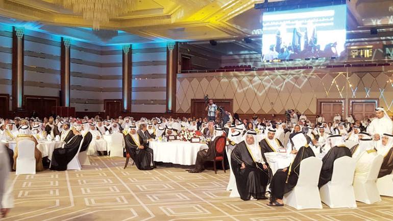 الحضور الكبير لصانعي القرار الاقتصادي والسياسي الخليجي اثناء فعاليات منتدى الخليج الاقتصادي الاول بقطر﻿