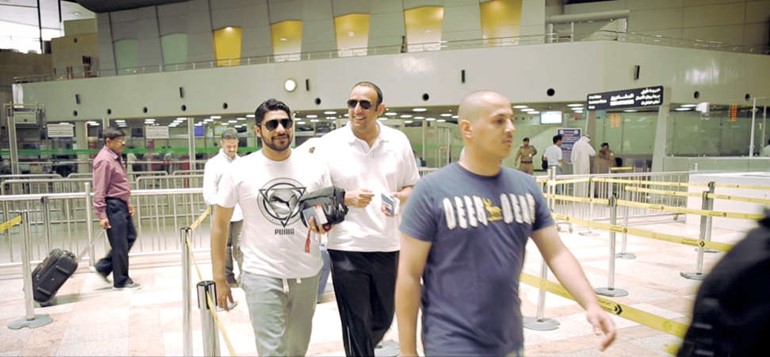 جانب من رحلة المبادرين الى تركيا