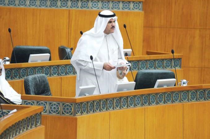 الشيخ سلمان الحمود متحدثا﻿