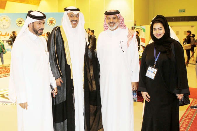  دعيج العتيبي مع رؤساء الوفود