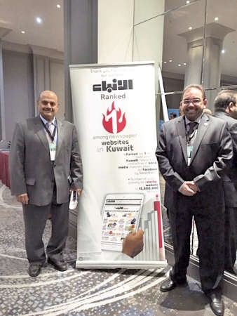 فيصل العلي المطوع والزميل يوسف خالد المرزوق