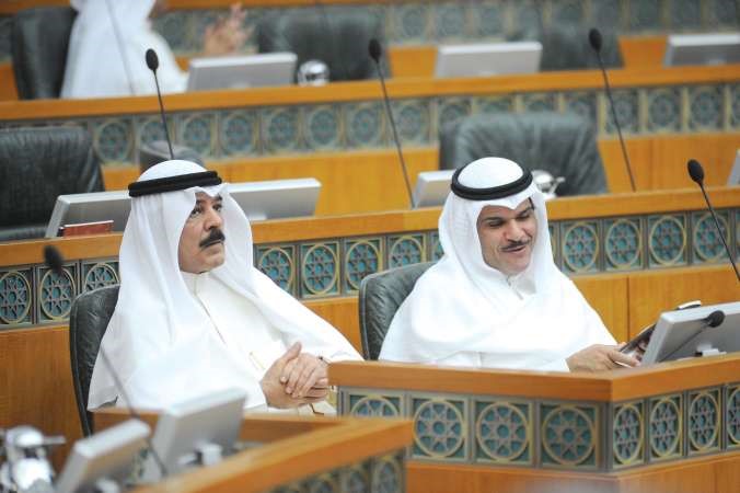 الشيخ محمد الخالد والشيخ سلمان الحمود
﻿