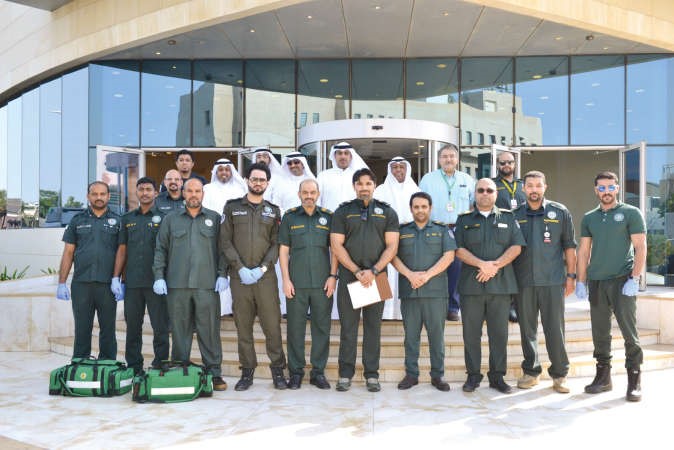 المشاركون في التمرين
