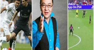 بالفيديو..طرد معلق صيني بسبب "شخيره" في مباراة ريال مدريد!