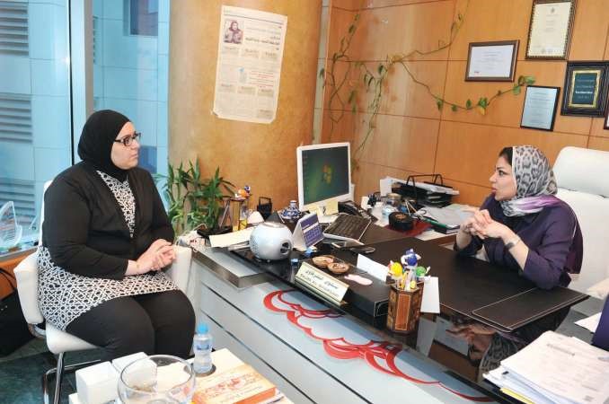 دسلوى الشرقاوي متحدثة الى الزميلة رندى مرعي	قاسم باشا﻿