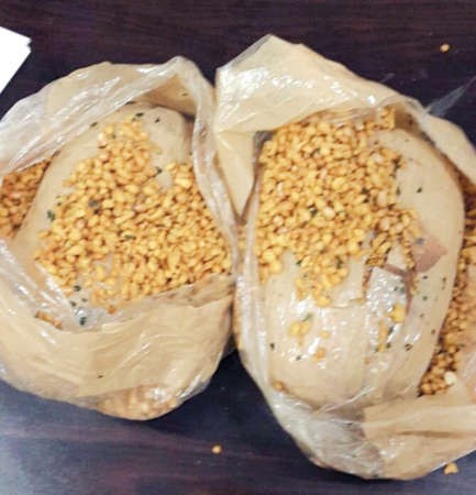 الماريغوانا ضبطت من قبل فريق جوالة المطار
