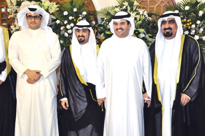 الشيخ دعيج الخليفة والمقدم خالد العتيبي يباركان﻿