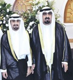 المعرس احمد الخباز مع والده وحيد الخباز﻿