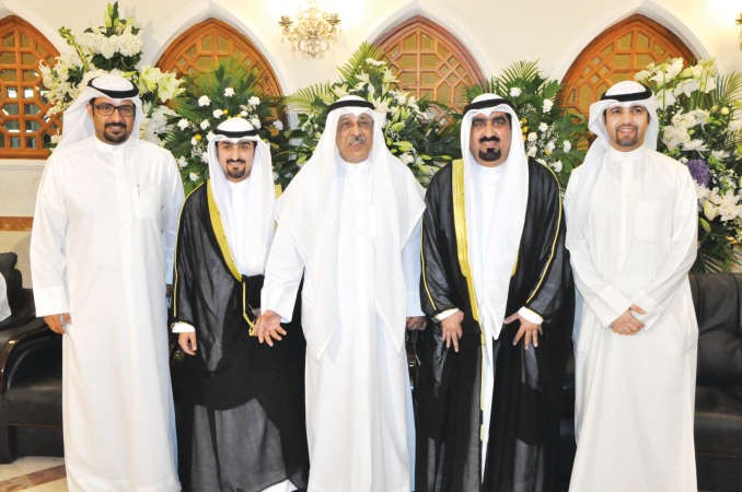 دوخي الحصبان ومحمد الحصبان يباركان﻿