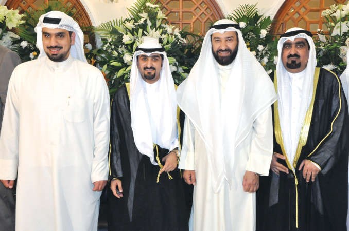 دعلي العمير ومحمد تونيه يباركان﻿