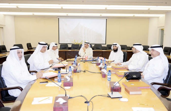 رئيس مجلس الامة مرزوق الغانم مترئسا الاجتماع الاسبوعي لمكتب المجلس﻿