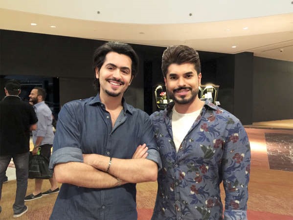 خالد البناو مع المخرج سعود الرمح
