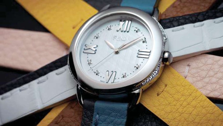 FENDI TIMEPIECES تعزز خاصية التغيير خلال ساعة SELLERIA الجديدة لدى روائع جنيف