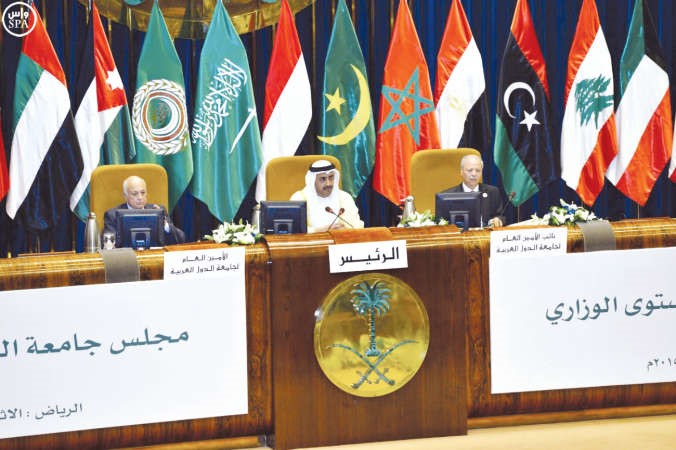 وزير الخارجية الاماراتي الشيخ عبدالله بن زايد ال نهيان مترئسا الاجتماعواس
