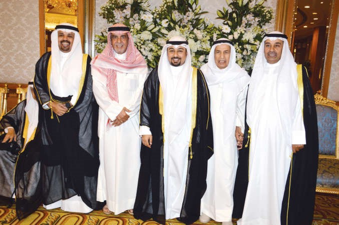 عبدالله المفرج ومحمد المفرج يباركان