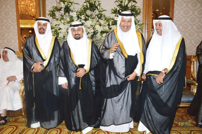 سمو الشيخ جابر المبارك مهنئا