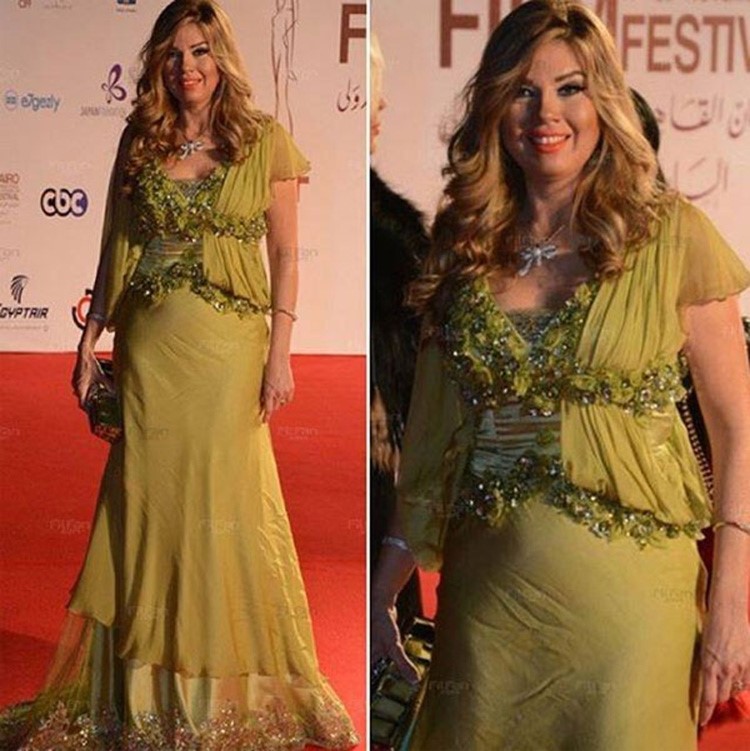 شاهد الفارق الشاسع.. إطلالة رانيا فريد شوقي في مهرجان القاهرة تفضح فوتوشوب جلسة تصويرها الأخيرة
