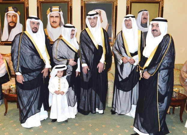 الشيخ خالد البدر والشيخ صباح الناصر ﻿