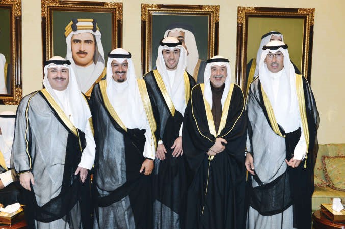 الشيخ علي الحمود والشيخ احمد العبد الله ﻿