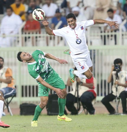 مواجهة نارية بين الابيض والاخضر			الازرقكوم﻿
