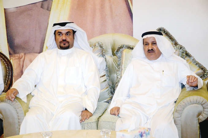 محمد شرار والشيخ صباح فهد الناصر