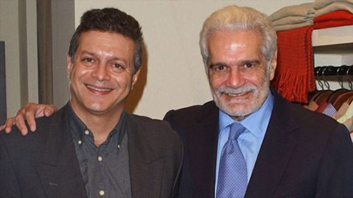 عمر الشريف ونجله