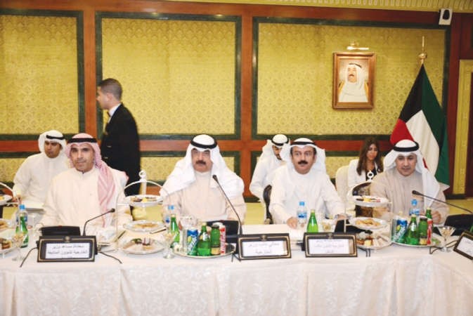 خالد الجارالله مترئسا اجتماع الجهات المشاركة في اعمال اللجنة الكويتيةالعراقية﻿