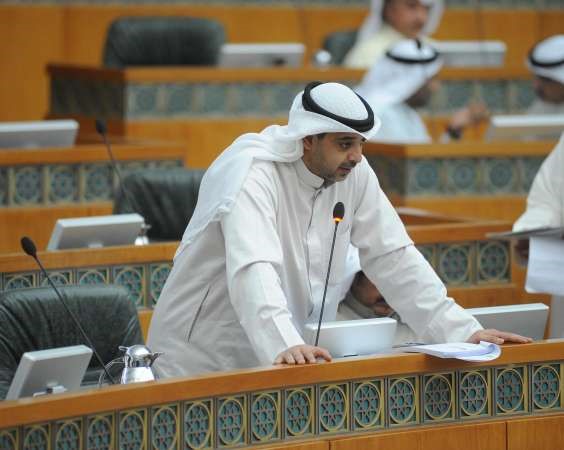 الشيخ محمد العبدالله متحدثا