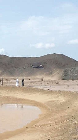 الطيران العمودي اثناء انقاذ الافراد