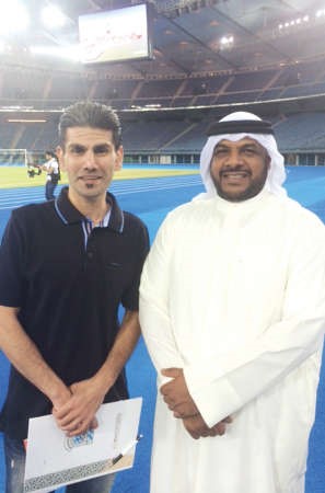 مدير عام الهيئة العامة للرياضة الشيخ احمد المنصور