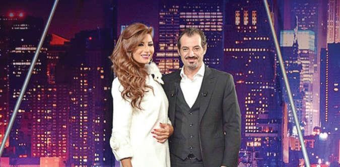 رويدا وعادل كرم في البرنامج