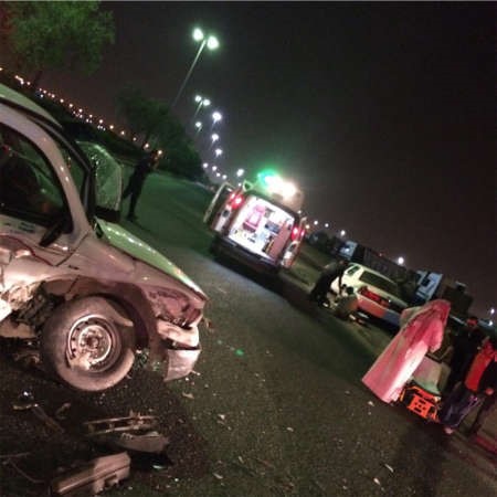 الحادث كما بدا في صباح الناصر