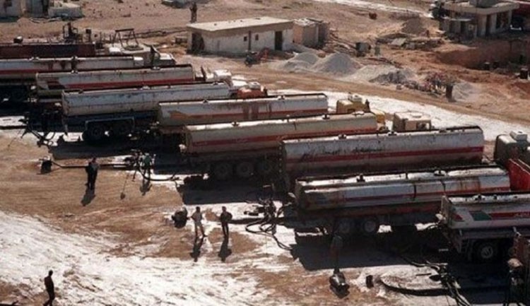 بالفيديو.. مجزرة صهريجية بسوريا اصطادت ودمرت 500 شاحنة لداعش واصبحت كأنها لم تكن