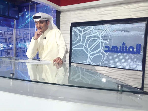 المذيع محمد البداح في برنامج المشهد