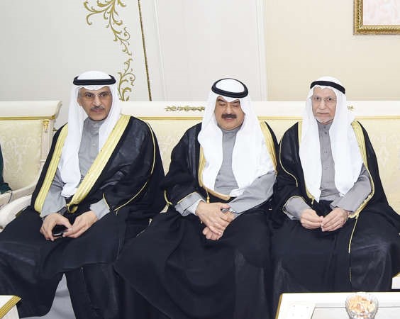 عبدالوهاب الوزان وخالد الجارالله واحمد الغنام﻿