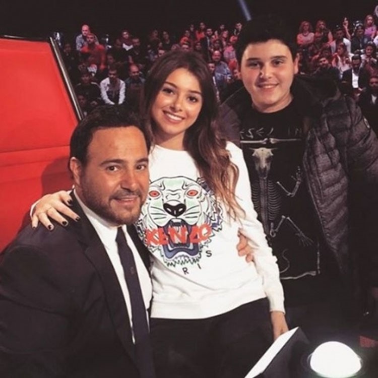 بالصور.. أبناء عاصي الحلاني في كواليس The voice