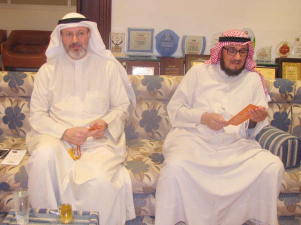 دجاسم المطوع والشيخ احمد البسام