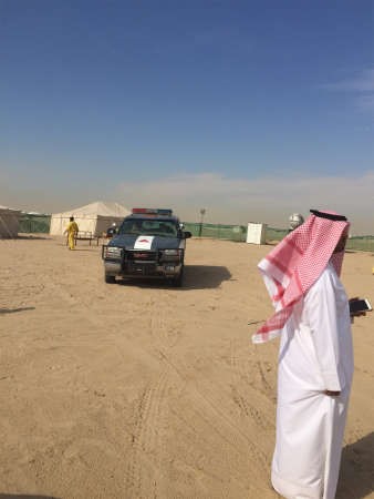 عناصر الامن تزيل المخيمات﻿