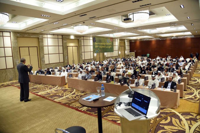 حضور كبير اثناء الدورة التدريبية﻿