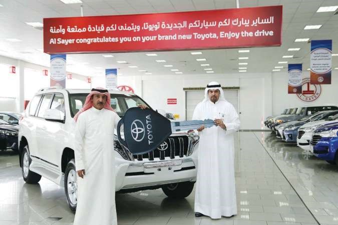 «الساير» تعلن الفائزين بسحب «أفضل عروض تويوتا على الإطلاق»