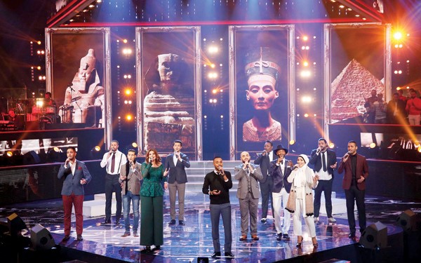 المشاركون في الحلقة الثانية لبرنامج the Voice