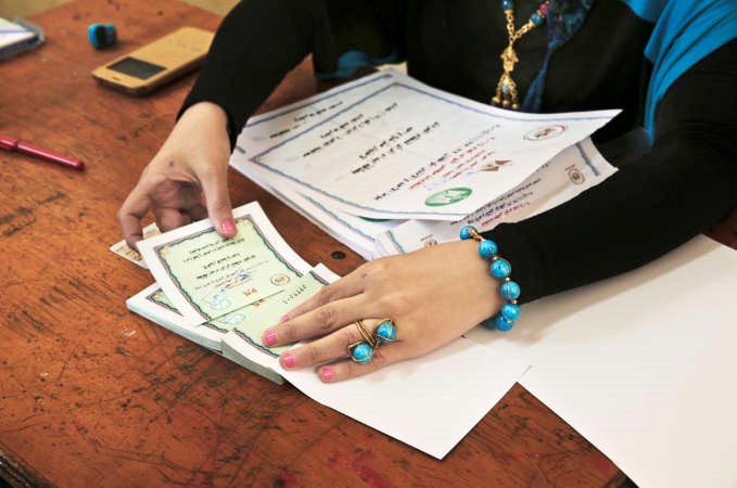 انطلقت المرحلة الاخيرة من انتخابات برلمان 2015 اليوم في الخارج وغدا في الداخل 	اپ﻿