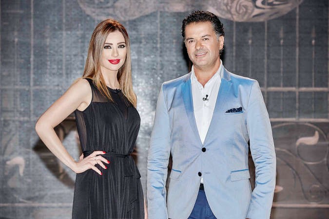 راغب علامة مع وفاء الكيلاني في البرنامج﻿