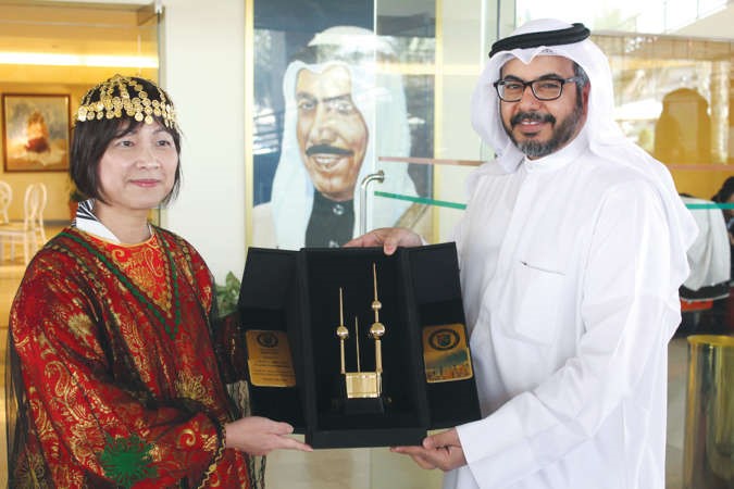 وفد طلابي من جامعة تايوان زار كلية علوم وهندسة الحاسوب