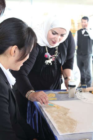 وفد طلابي من جامعة تايوان زار كلية علوم وهندسة الحاسوب