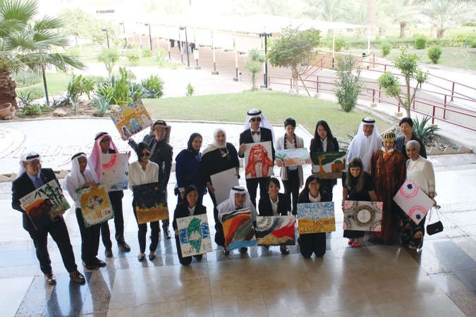 وفد طلابي من جامعة تايوان زار كلية علوم وهندسة الحاسوب