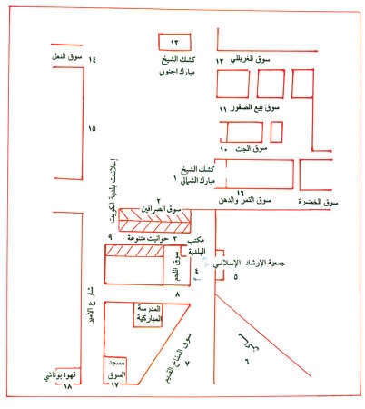 خريطة تفصيلية للموقع وما حوله﻿