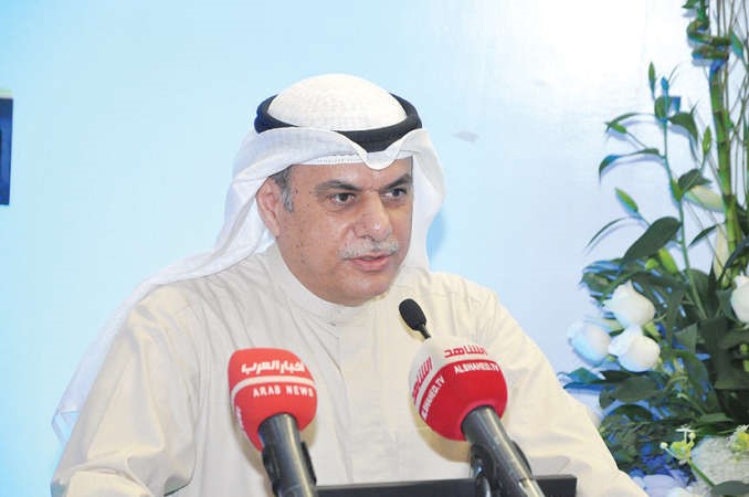 عادل الماجد متحدثا﻿
